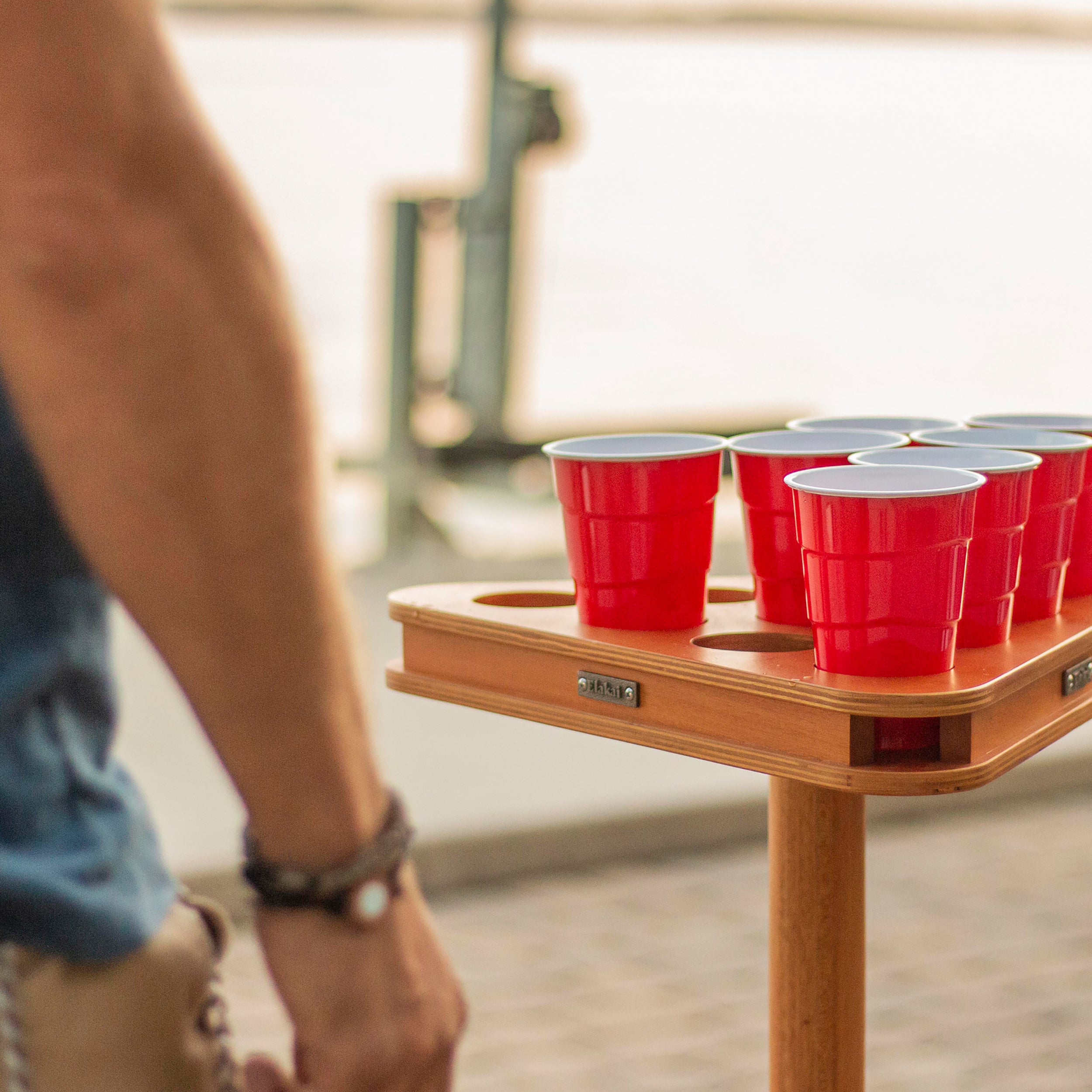 Mahogany Captain Social Pong Game