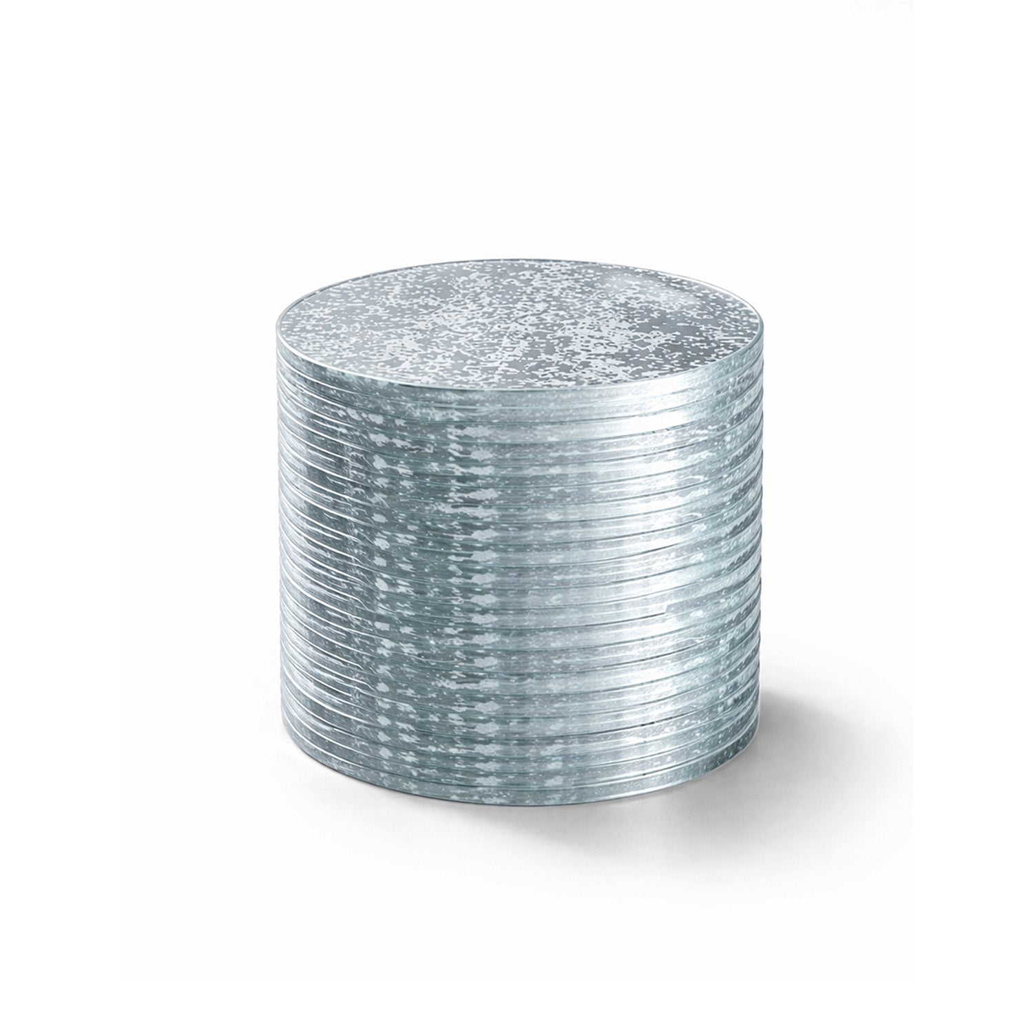 Stack of light sea-glass inspired playing chips for the Studio Series Beach Resin giant 4 in a row game